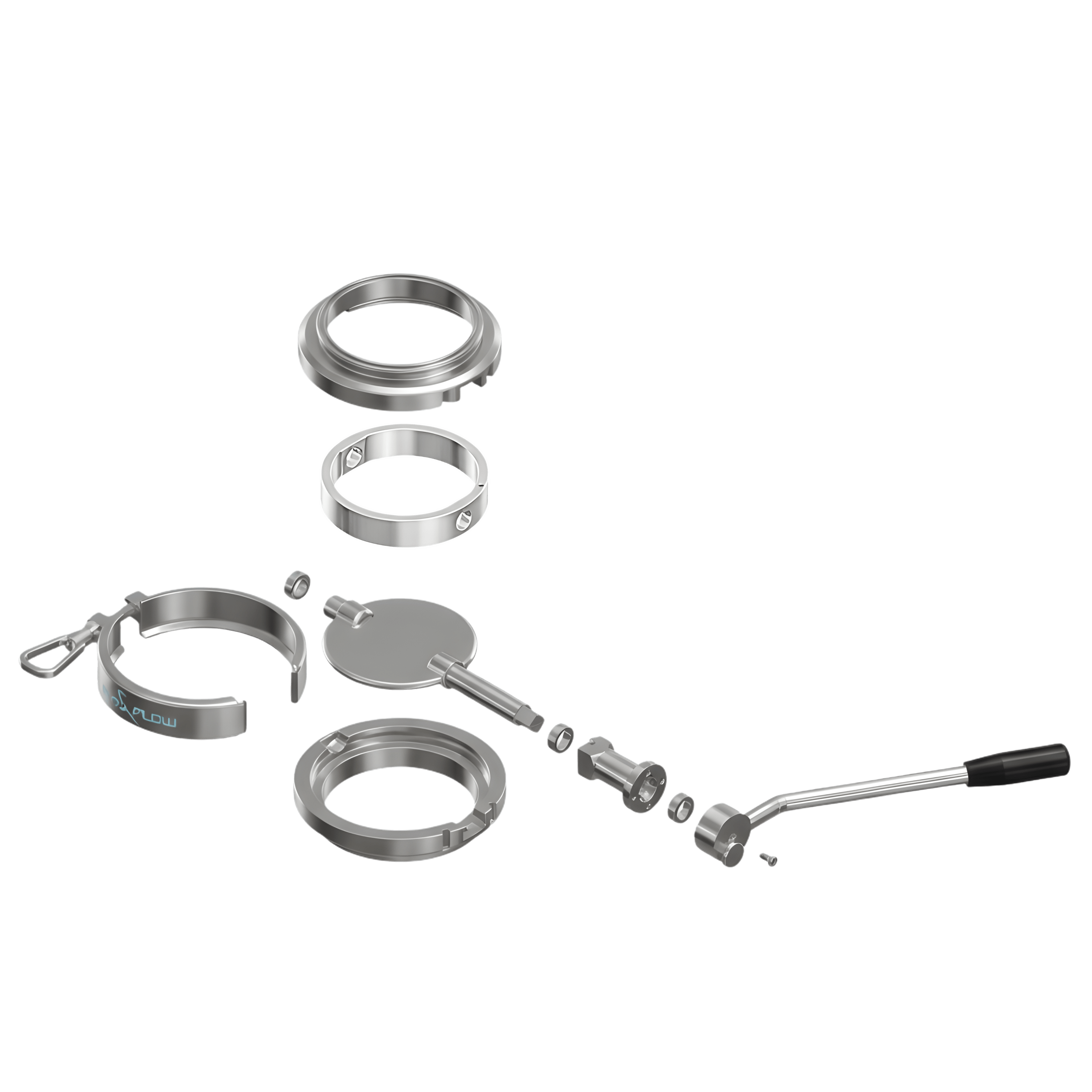 butterfly valve exploded