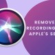 Steps to Delete Siri Recordings from Apple Servers