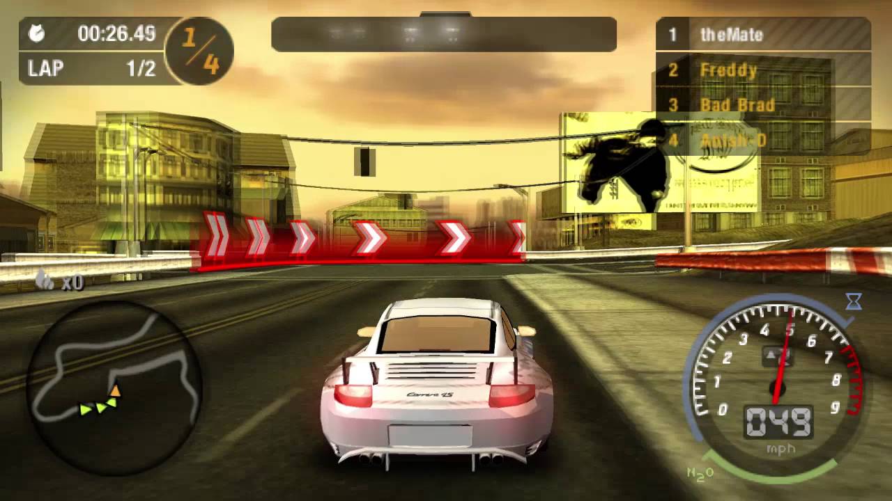 Need for Speed: Most Wanted 5-1-0 Best PSP Games