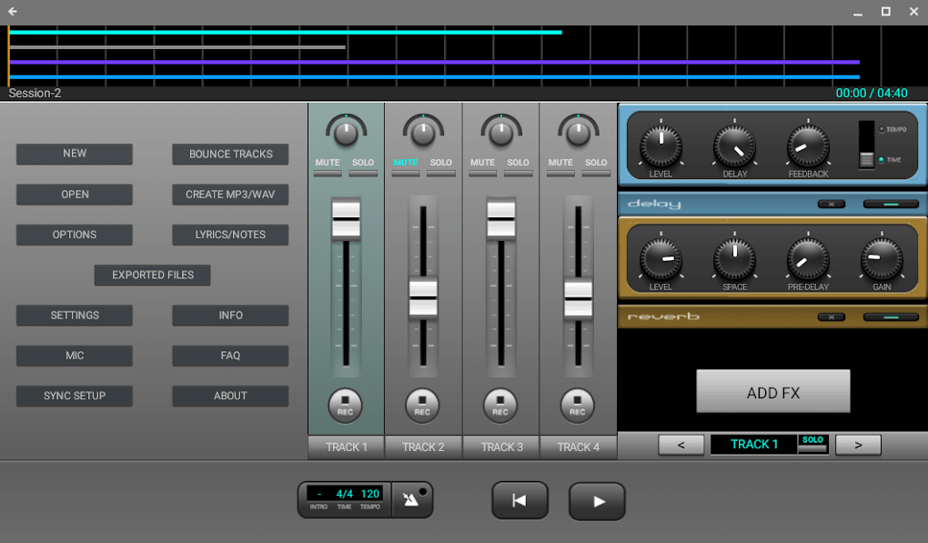 J4T Multitrack Recorder