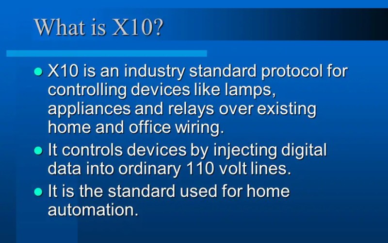 What is X10