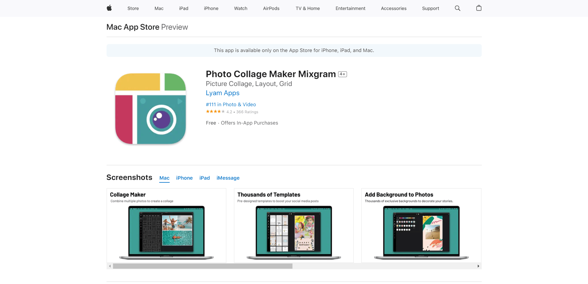 Mixgram Editor