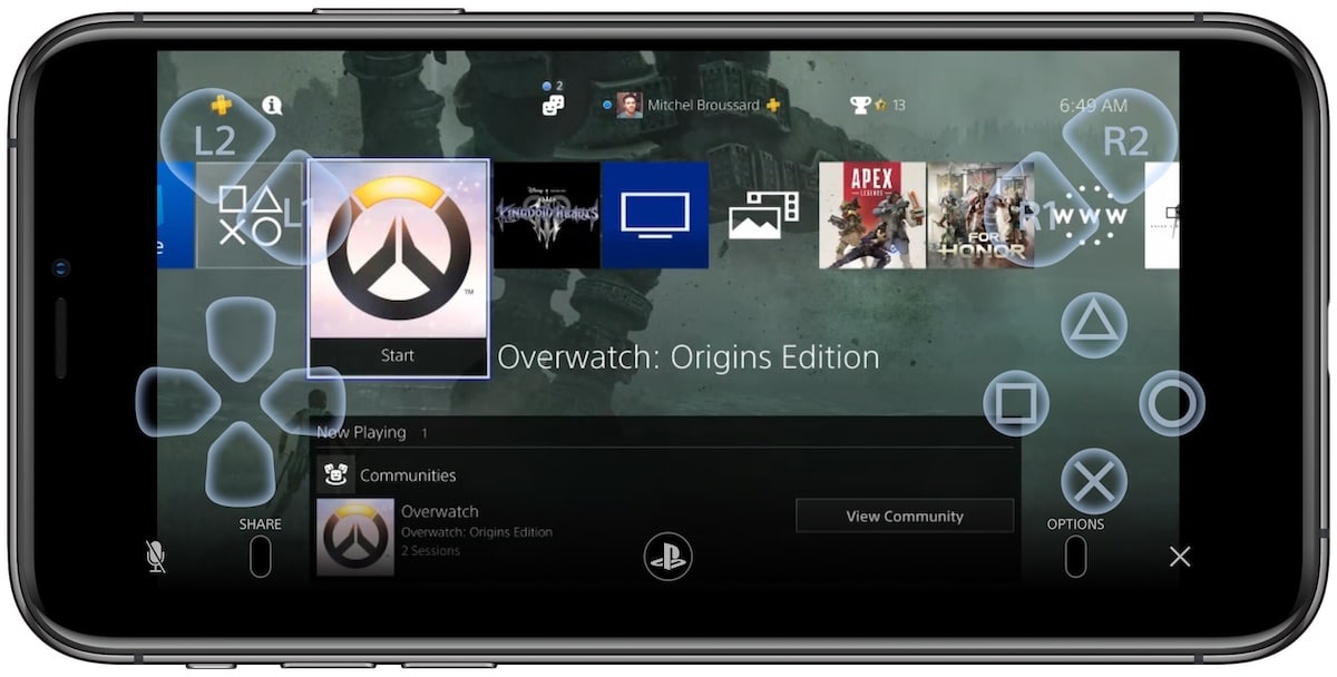 Control PS4 With iPhone