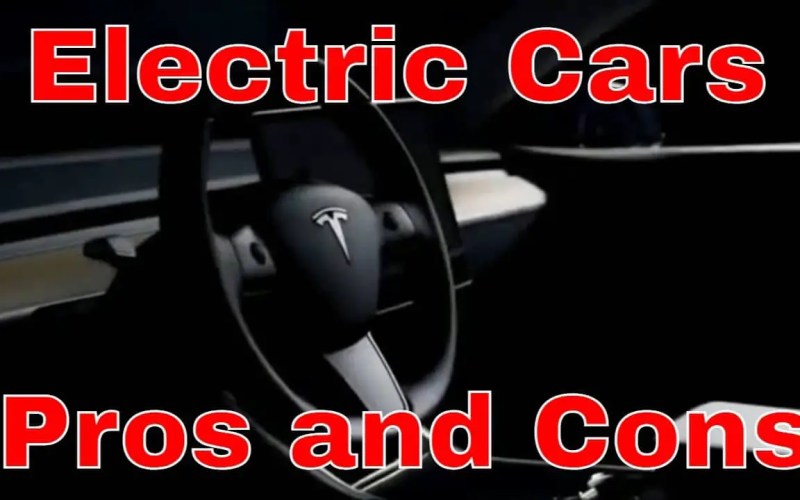 Pros and Cons of Electric Cars