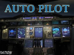 autopilot in an airplane