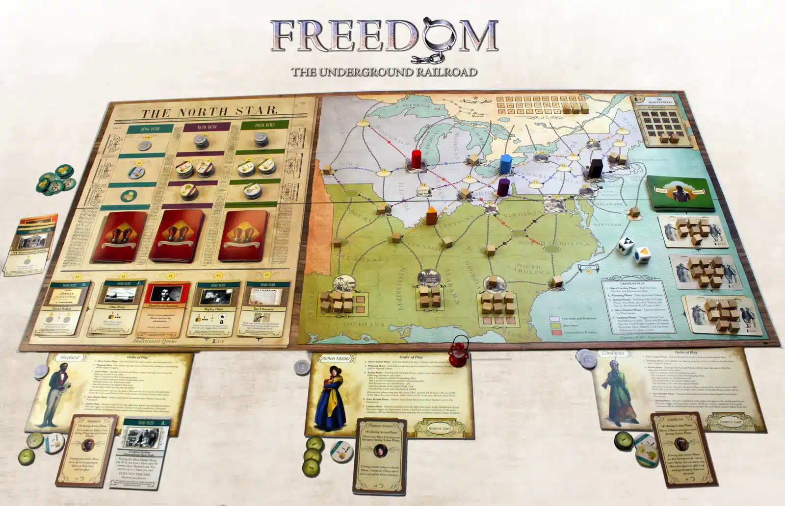 Freedom The Underground Railroad Board Games of 2013