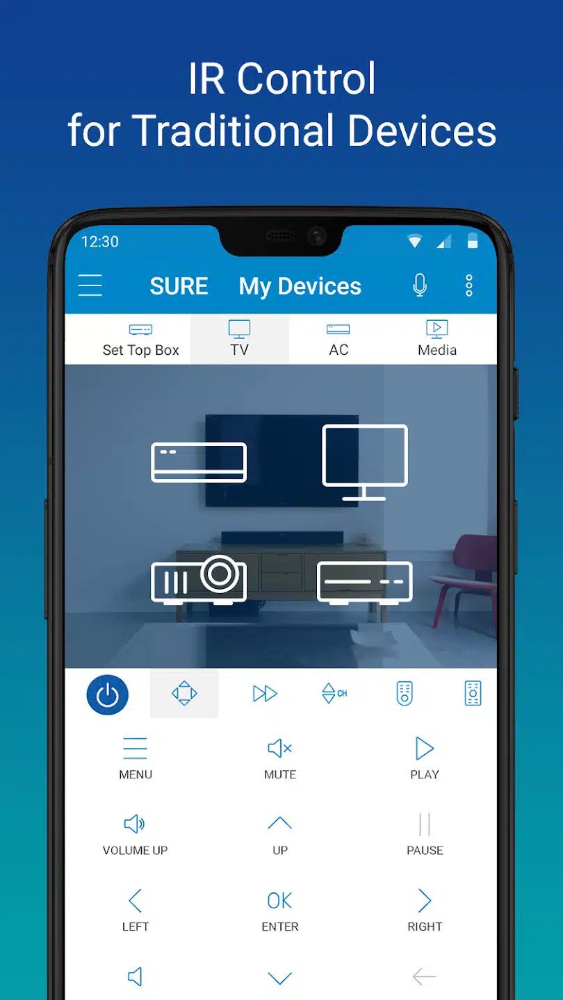 SURE Universal Smart TV Remote