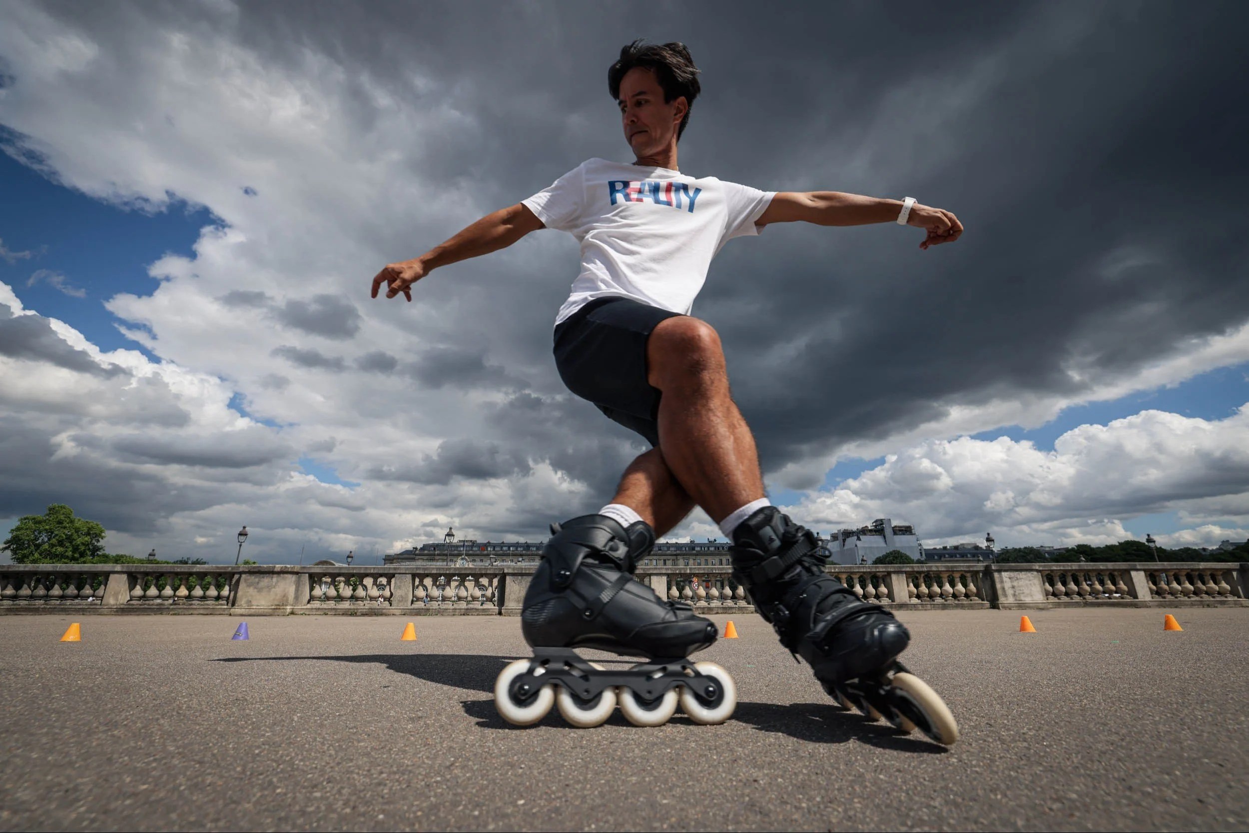 Freestyle Slalom Skating