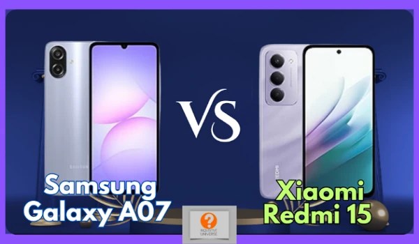 Read more about the article Samsung Galaxy A07 vs Redmi 15 4G