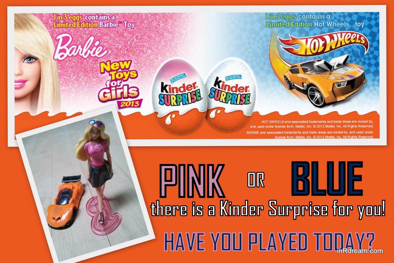 Girl Or Boy, Barbie Or Hotwheels? New Limited Edition Kinder Eggs Canada! #KinderMom