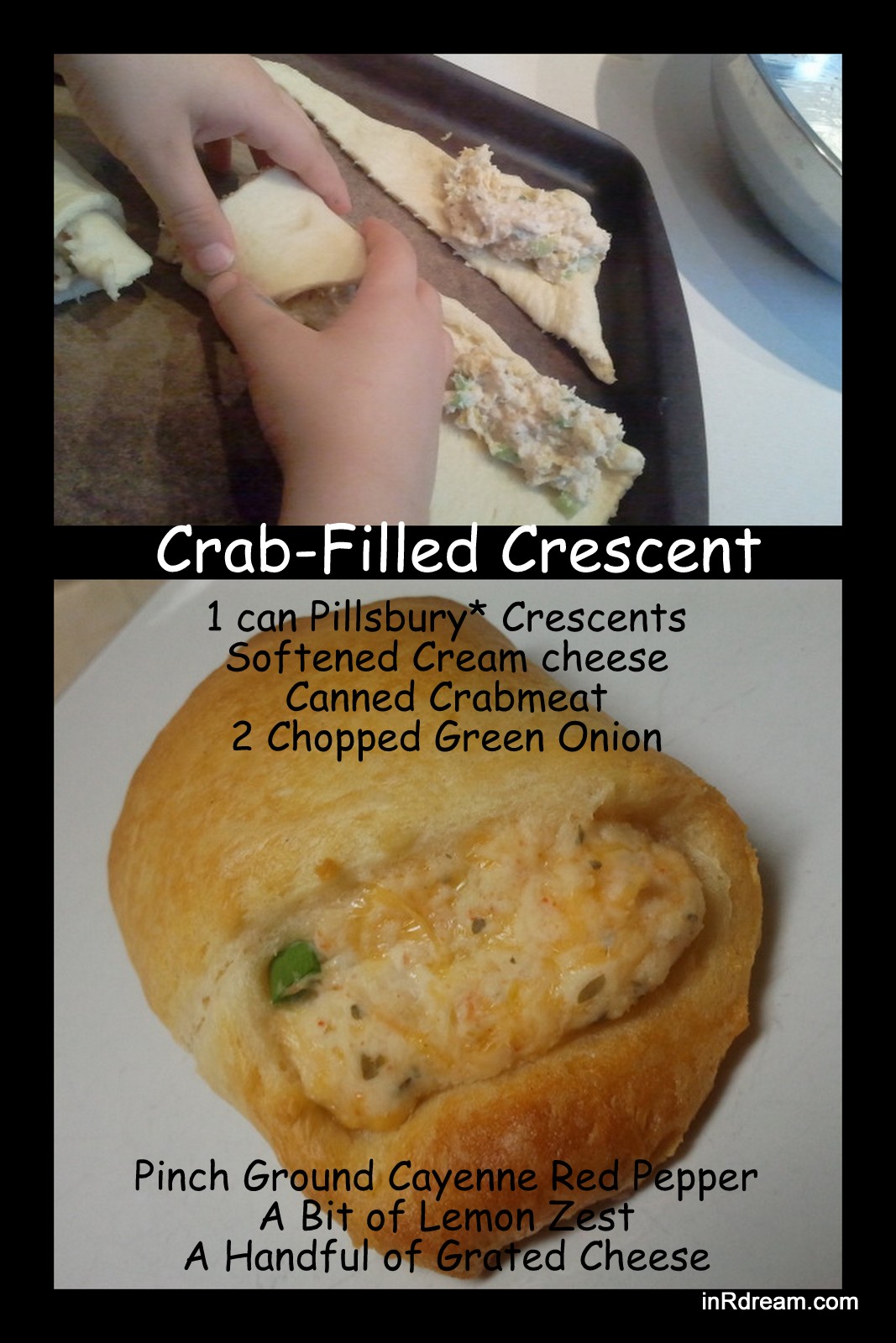 Red Carpet Ready With Crab-Filled Crescent Rolls #LMDConnector