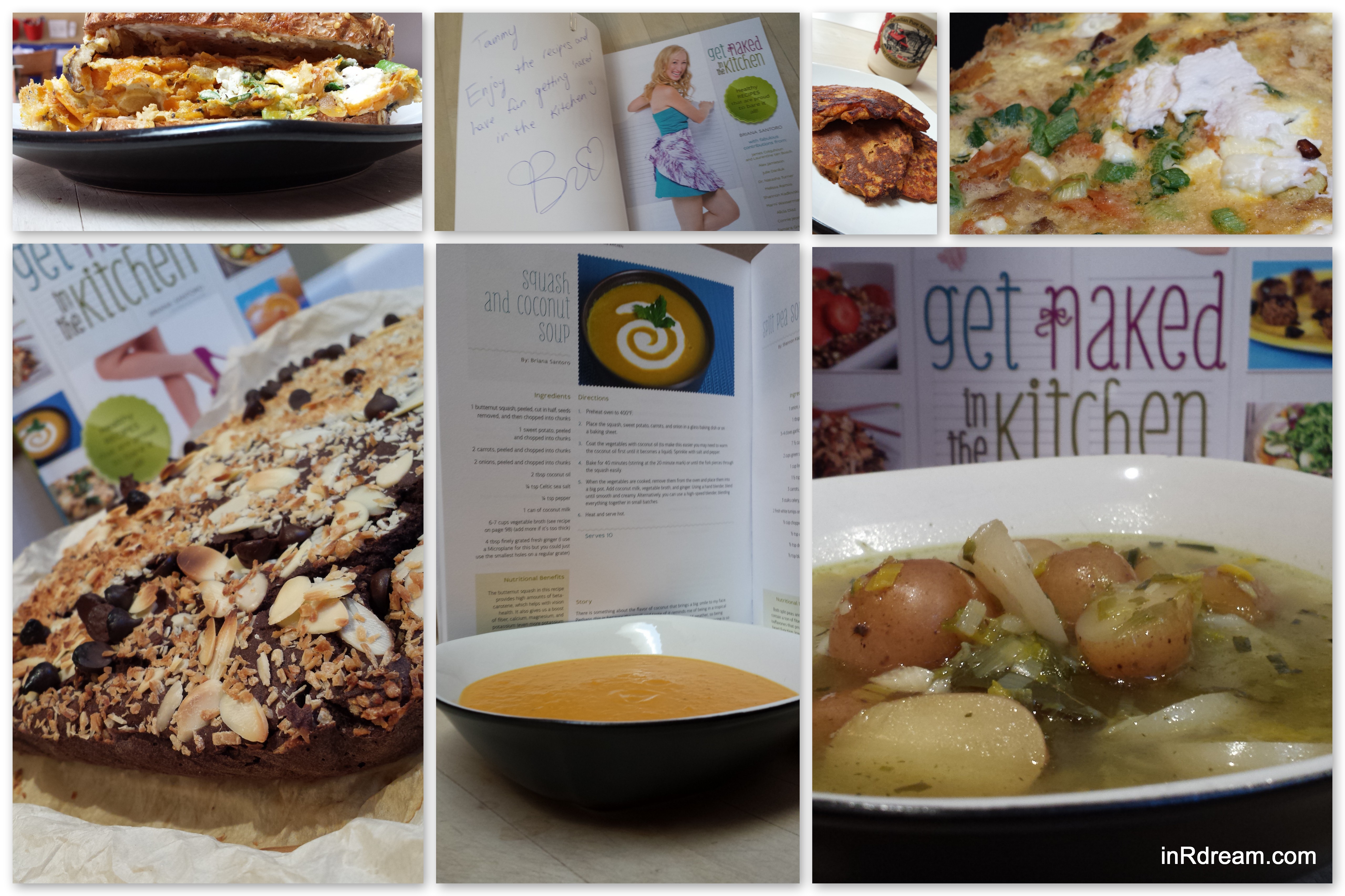 Briana Santoro"Get Naked In The Kitchen" Cookbook Review