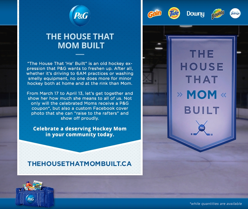 HouseThatMomBuilt P&G Mom Hockey Mom