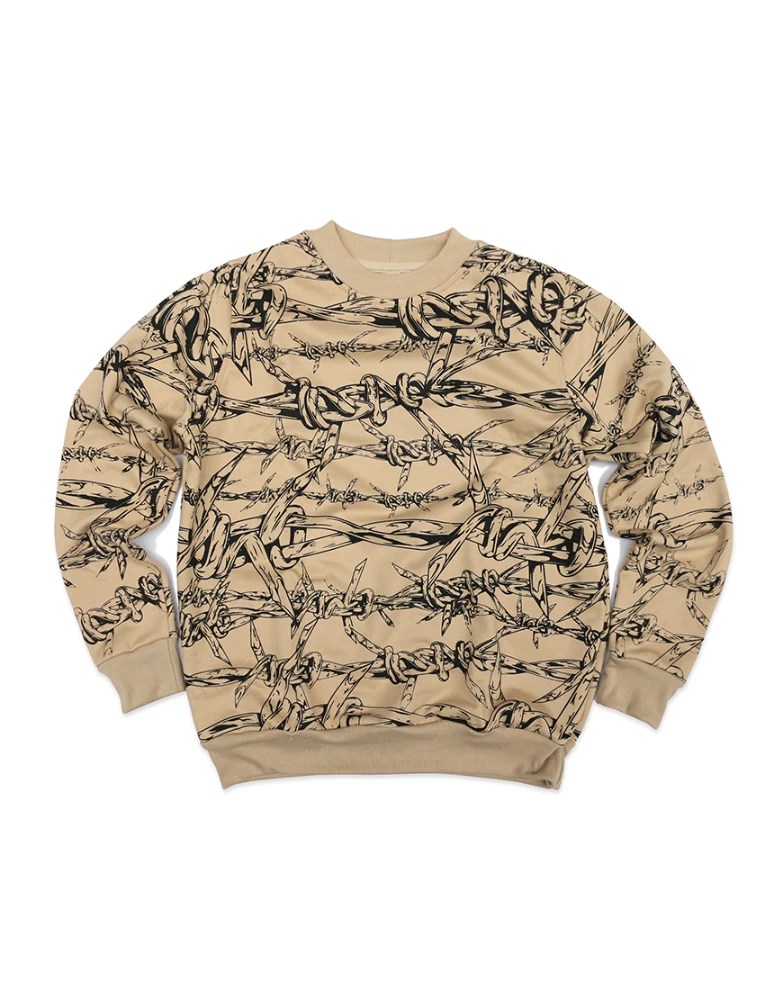 Crewneck puas fullprint