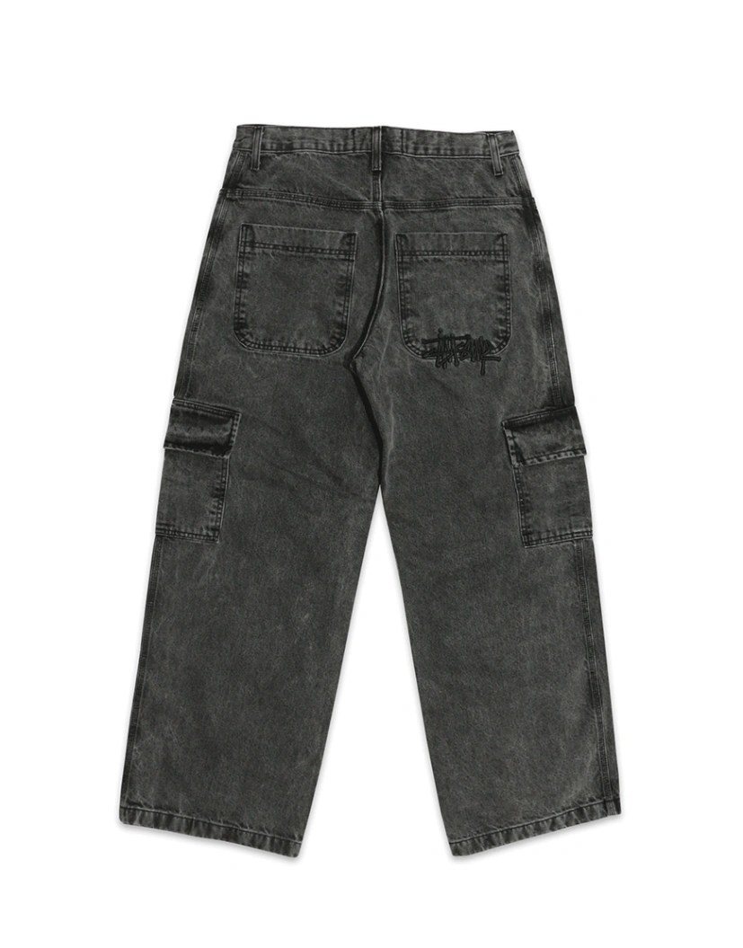 Baggy Jeans Ins Cargo Acid wash