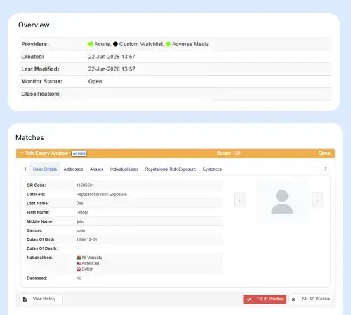 client risk assessment overview