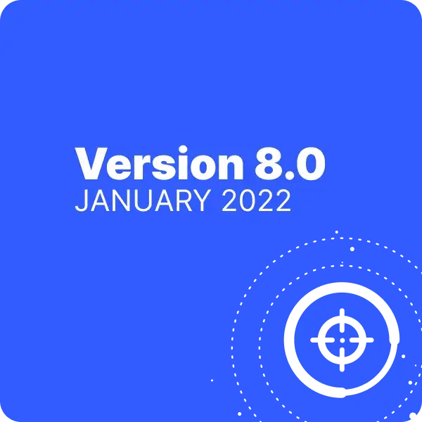 UPDATE V8.0