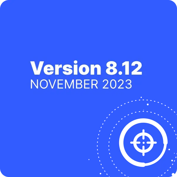 UPDATE V8.12