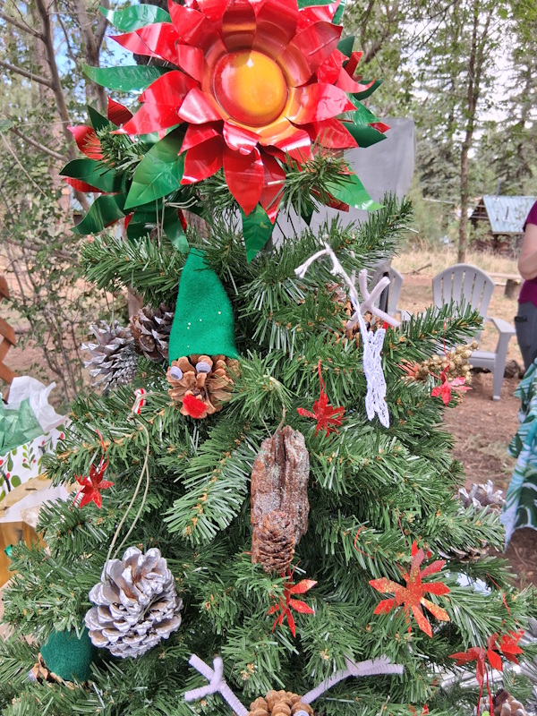 my orn on tree bottom center