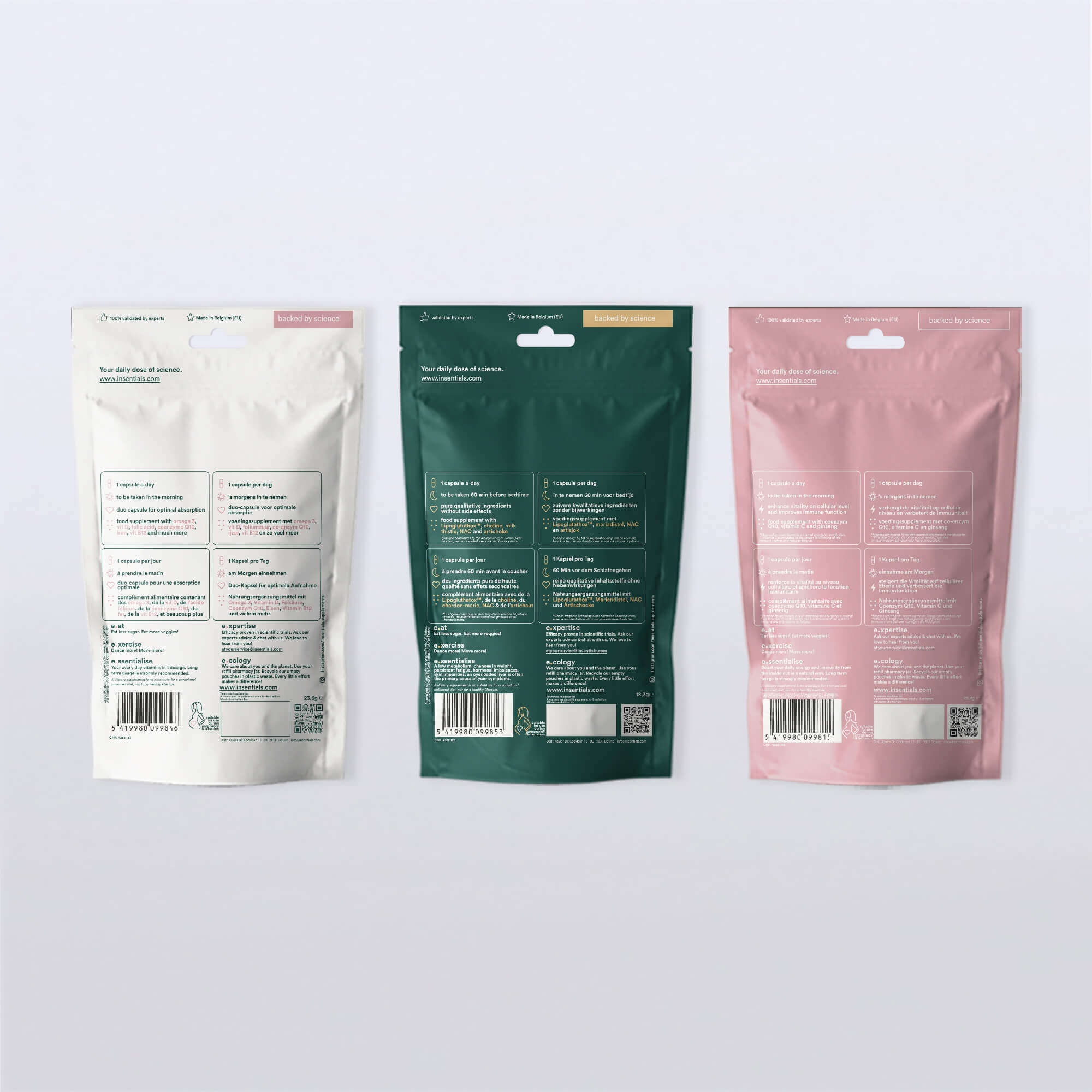 Smart Duo Pack Supplements Insentials - Mobile Colorful Textures for Desktop