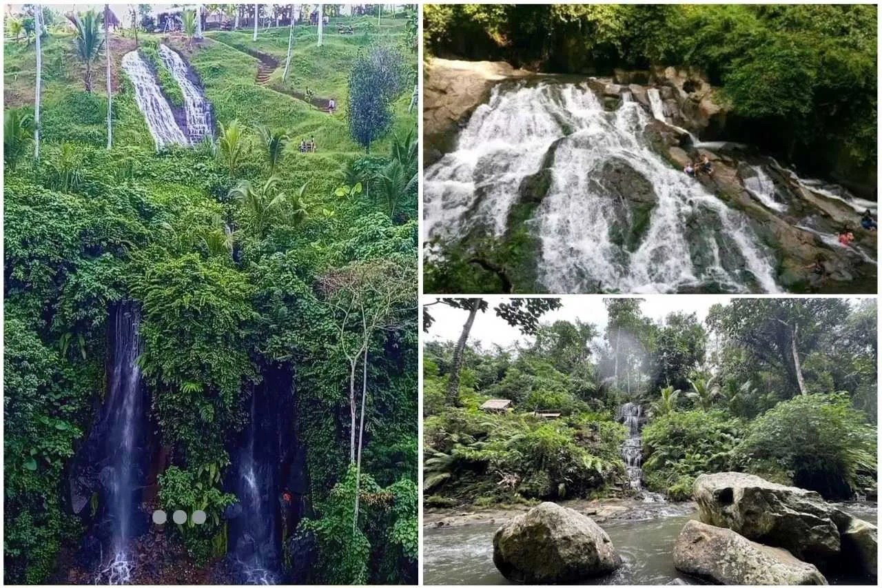 Keindahan salah satu destinasi wisata di Desa Bakbakan Gianyar yang mulai dikembangkan pemerintah desa.