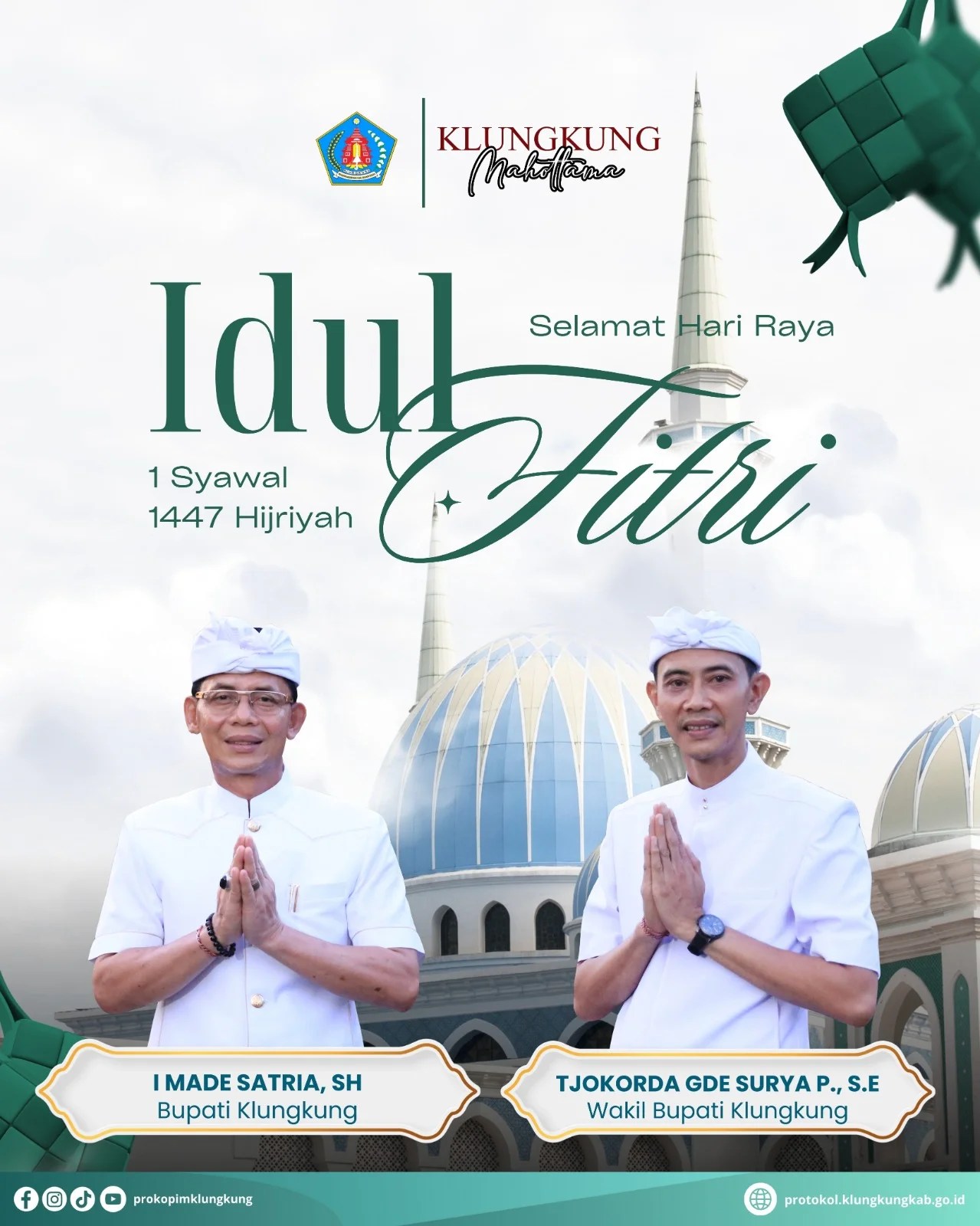 Selamat Hari Raya Idul Fitri 1447 hijriah