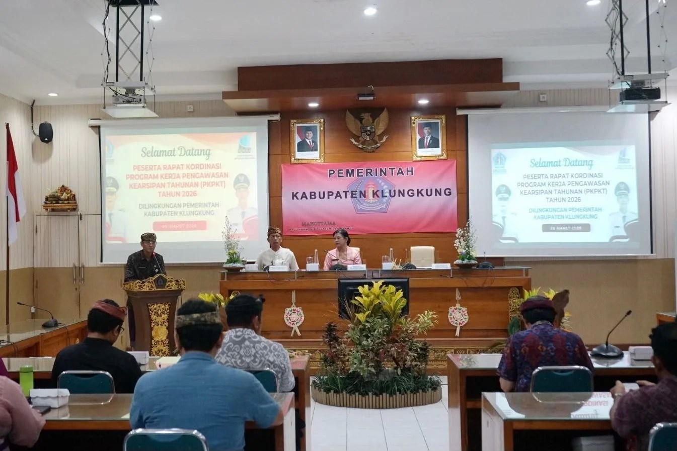 Pemkab Klungkung Dorong OPD Tingkatkan Pengelolaan Arsip Sesuai Regulasi