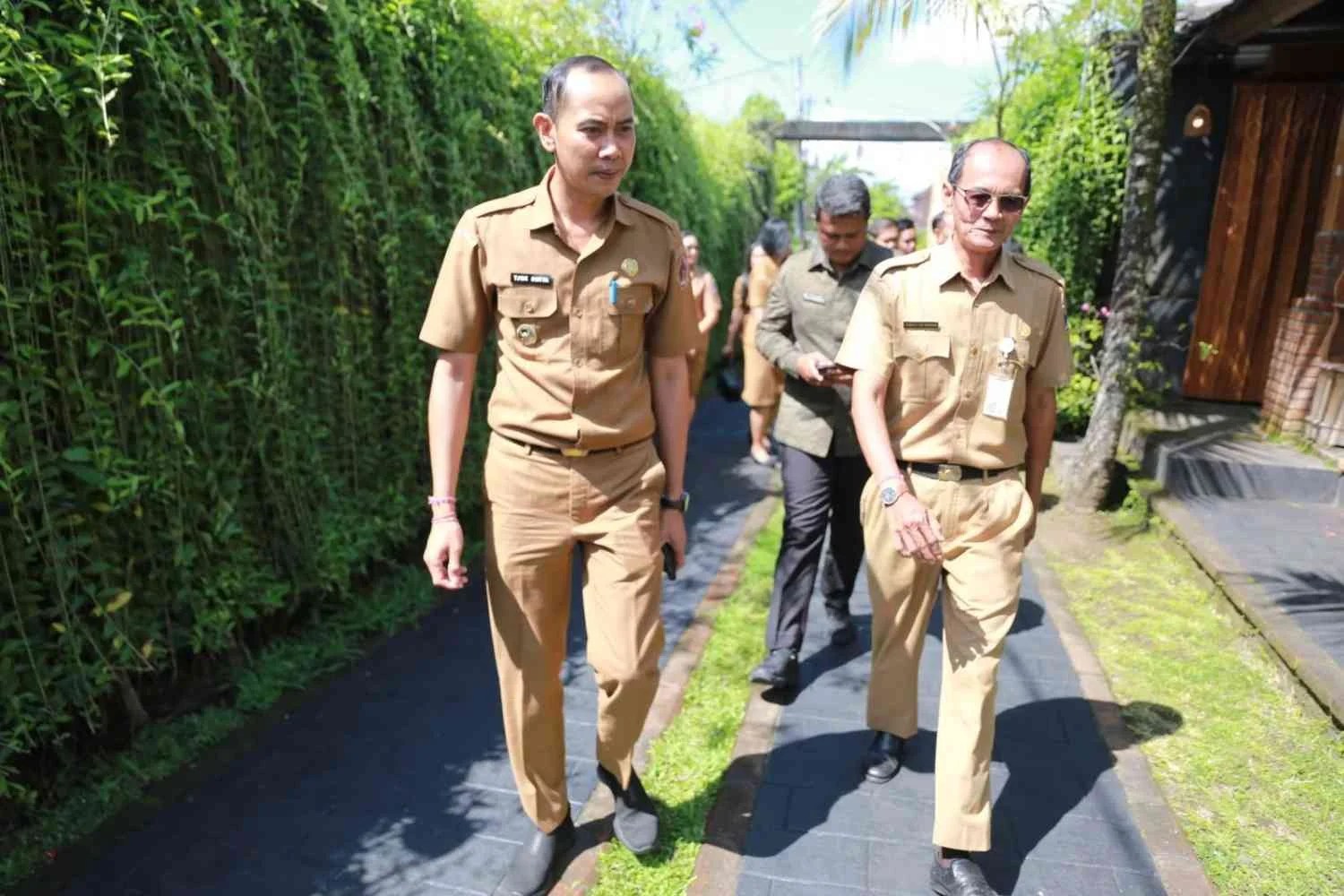 Wakil Bupati Klungkung hadiri Rapat Penyamaan Persepsi Kepala LKD se-Bali di Semarapura Kauh.