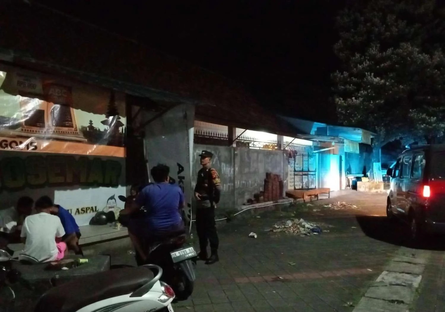 Polres Klungkung Tindak Lanjuti Aduan Warga, Tertibkan Kerumunan Anak Muda di Jl. Kenanga