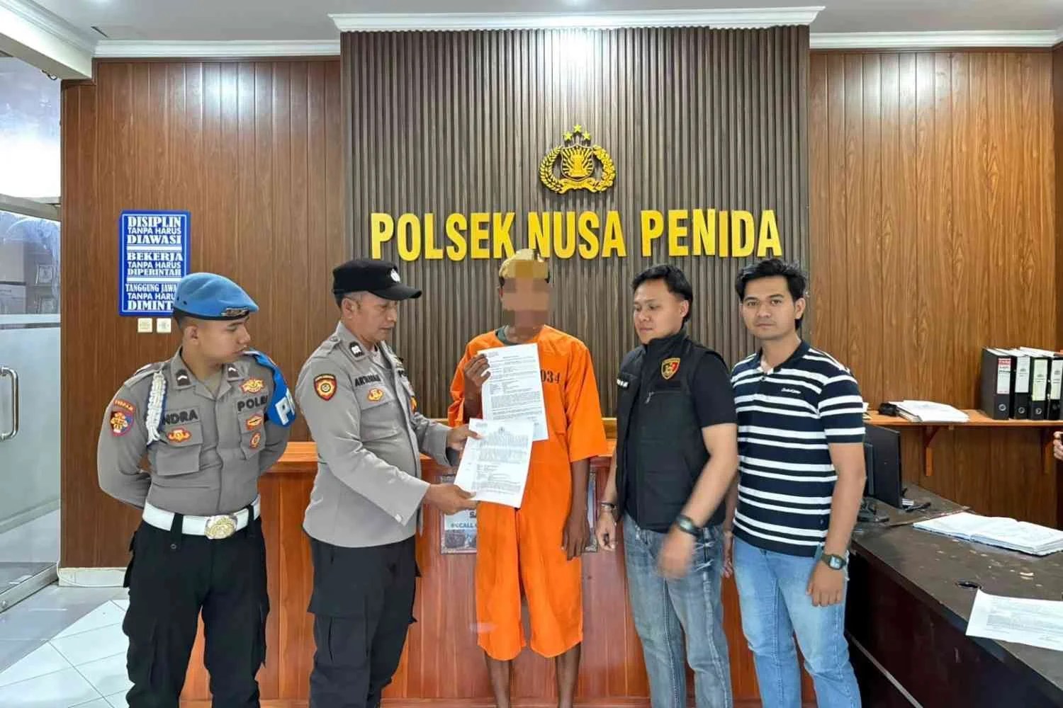 Tim Jalak Nusa Ringkus Pelaku Pencurian di Beach Club Nusa Penida