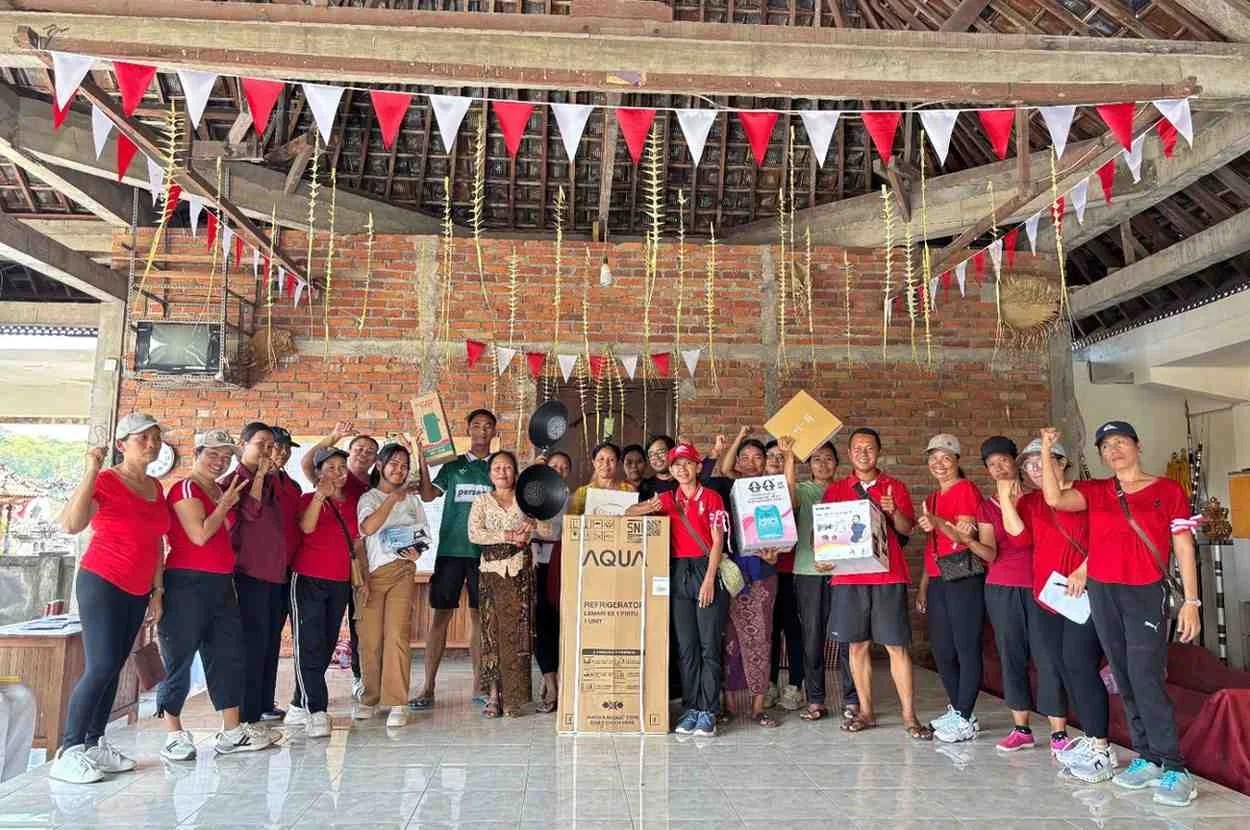 Semarak HUT ke-81 RI, PKK Banjar Kemenuh Kangin Gelar Jalan Santai dan Beragam Lomba