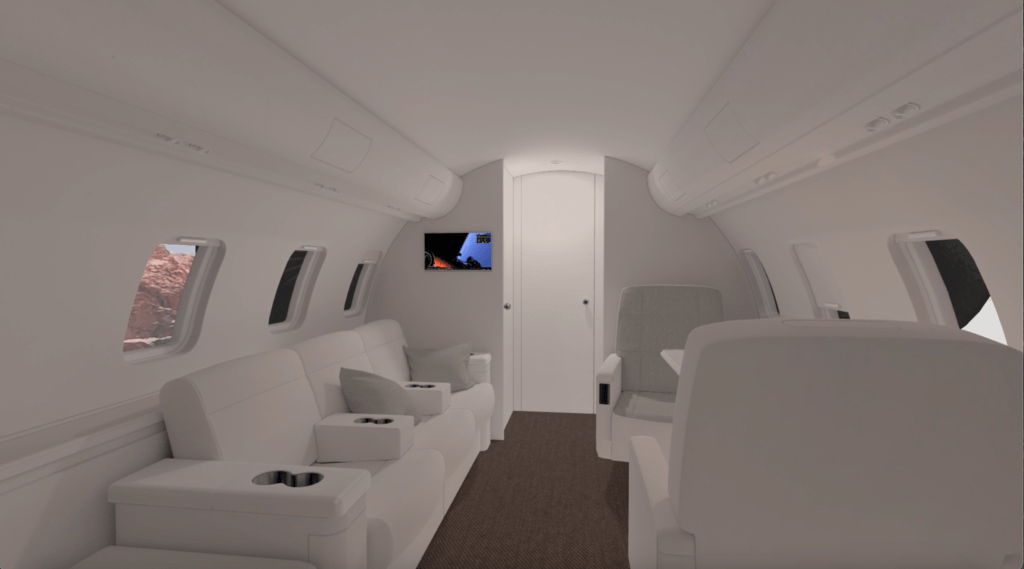 Jet interior