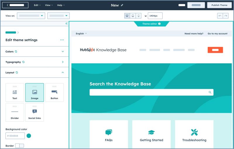 Knowledge Base Software Hubspot - Mobile Abstract Designs for Desktop