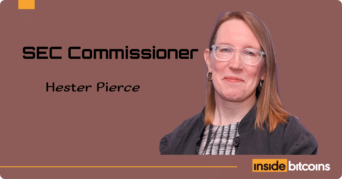 Hester Pierce indicates future NFT plans after leaving the sec
