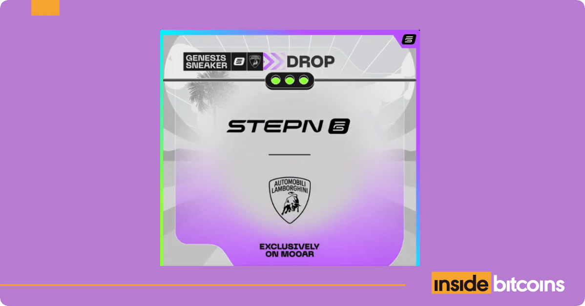 STEPN joins Lamborghini to launch new NFT sneakers