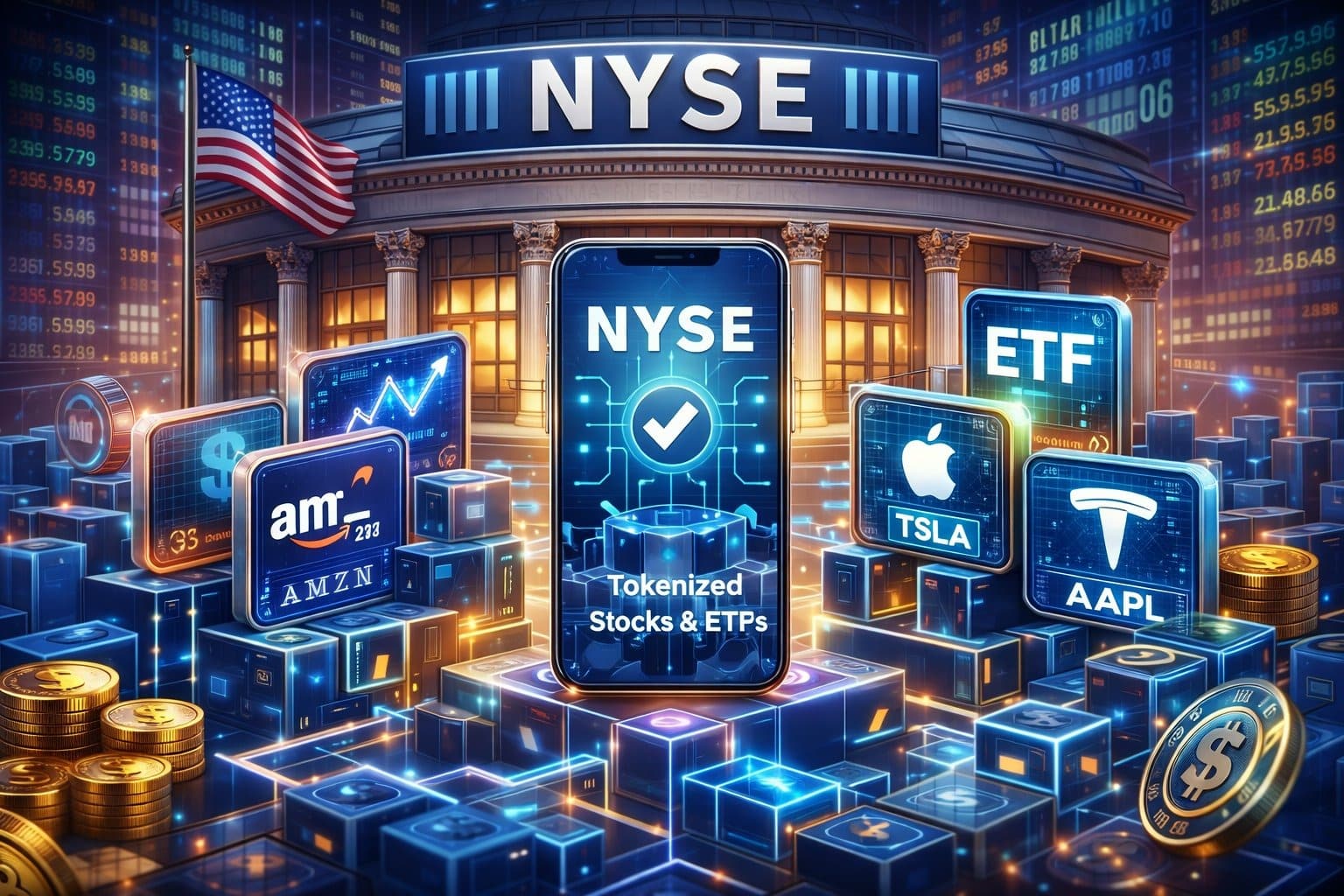 NYSE Develops Blockchain Platform for Tokenized Stock Trading – MAXBIT