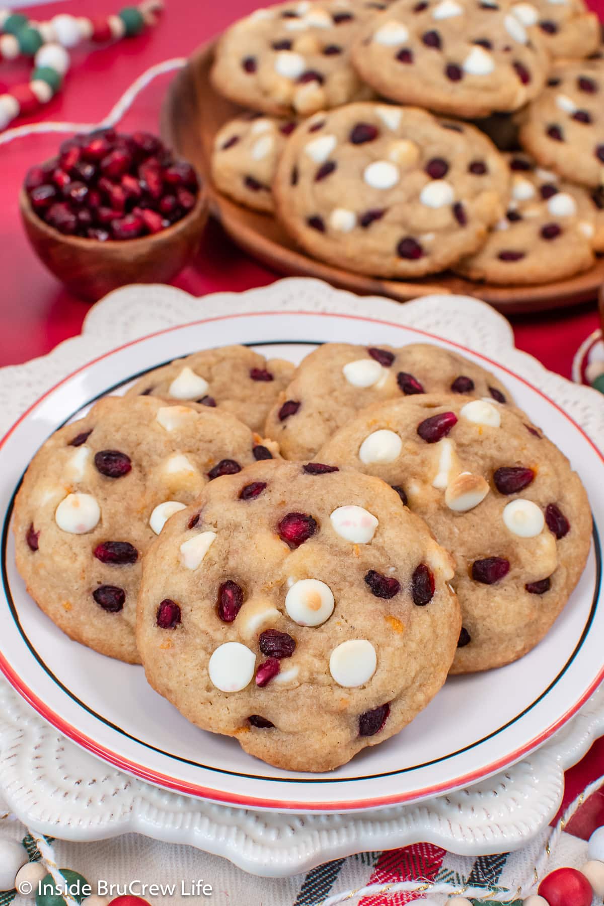 Pomegranate Cookies Recipe - Inside BruCrew Life (5) Pomegranate Cookies Recipe - Inside BruCrew Life (5)