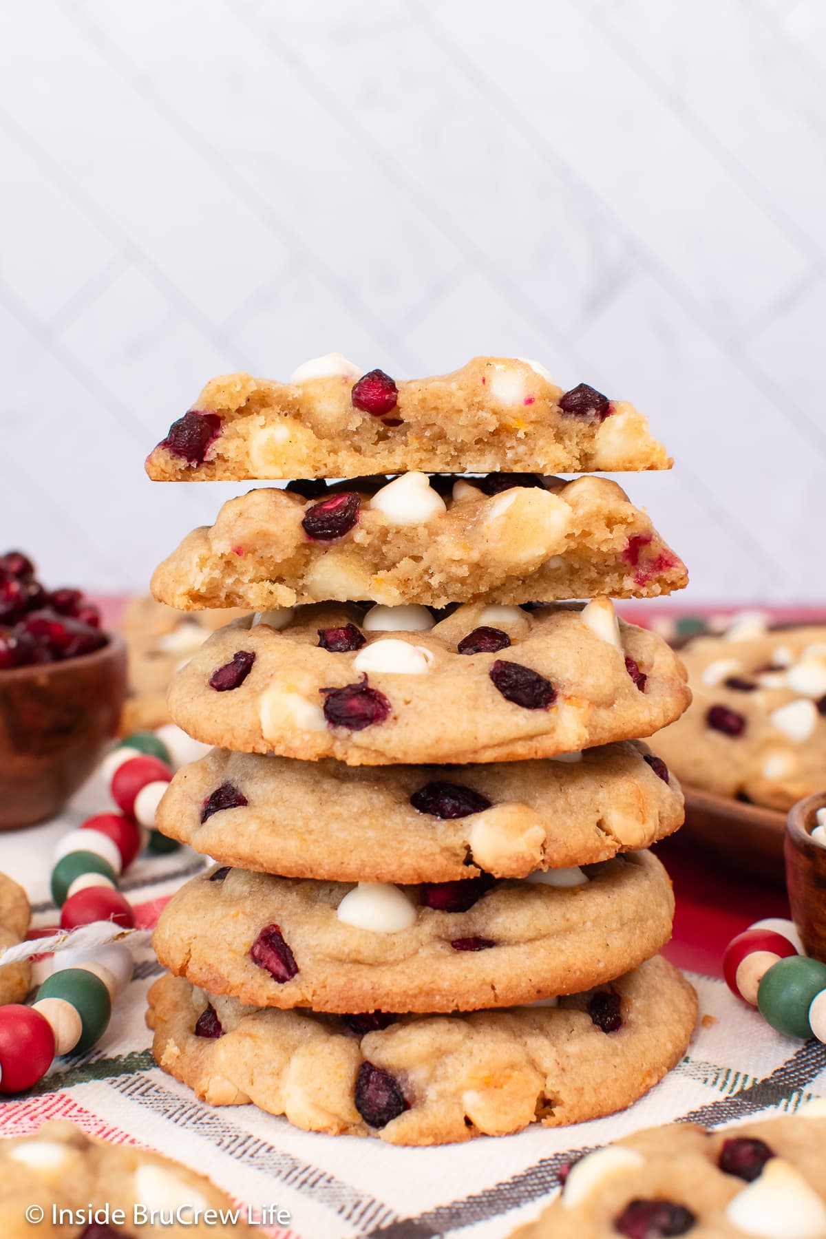 Pomegranate Cookies Recipe - Inside BruCrew Life (4) Pomegranate Cookies Recipe - Inside BruCrew Life (4)
