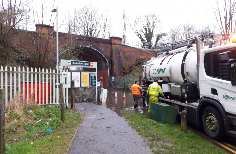 Flood warning after six years, Riddlesdown works set to start Inside