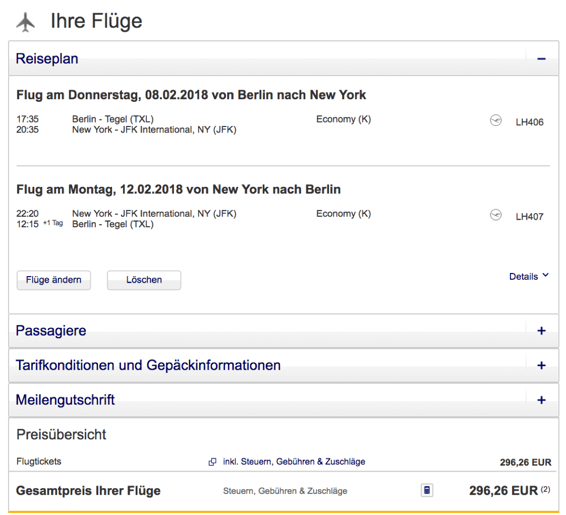 Günstig nach new york fliegen für 296 euro