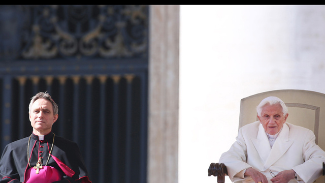 Pope Benedict XVI Holds His Final General Audience Before His Retirement