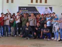 Tingkatkan Sinergitas, Kapolres KSB Gelar Silaturahmi Bersama Awak Media