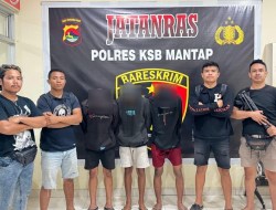 Tiga Pelaku Pencurian Kotak Amal di Taliwang Diringkus Polisi