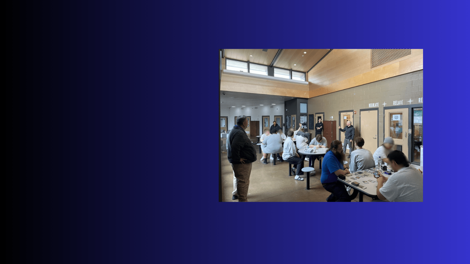 Religious group at Maclaren