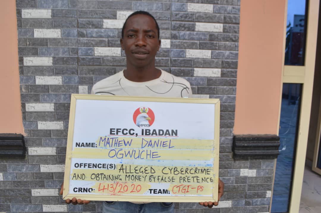 Cybercrime: 22-year-old Secondary School Dropout Convicted For Impersonation In Ibadan