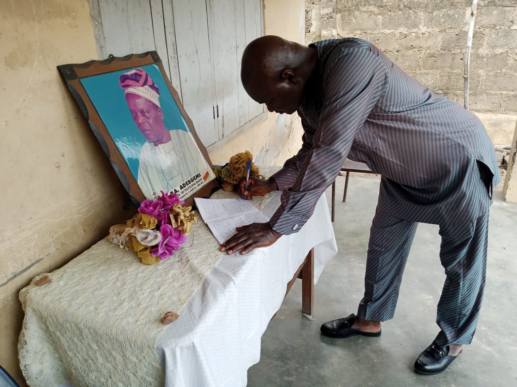 Eruwa Poly Management Pays Condolence Visit To Family Of Late Aderoju Adegbemi