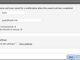Exporting Fielded Information