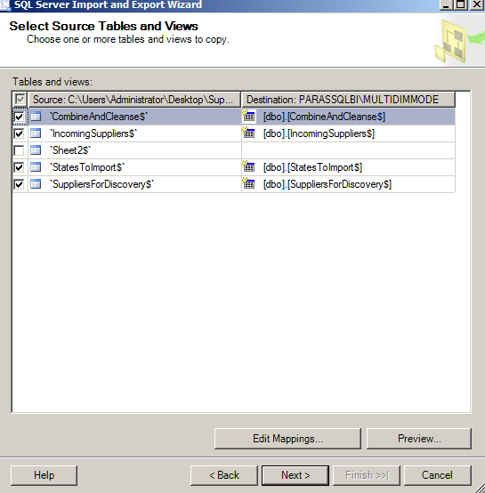 sql server map source and target - Insight Extractor - Blog