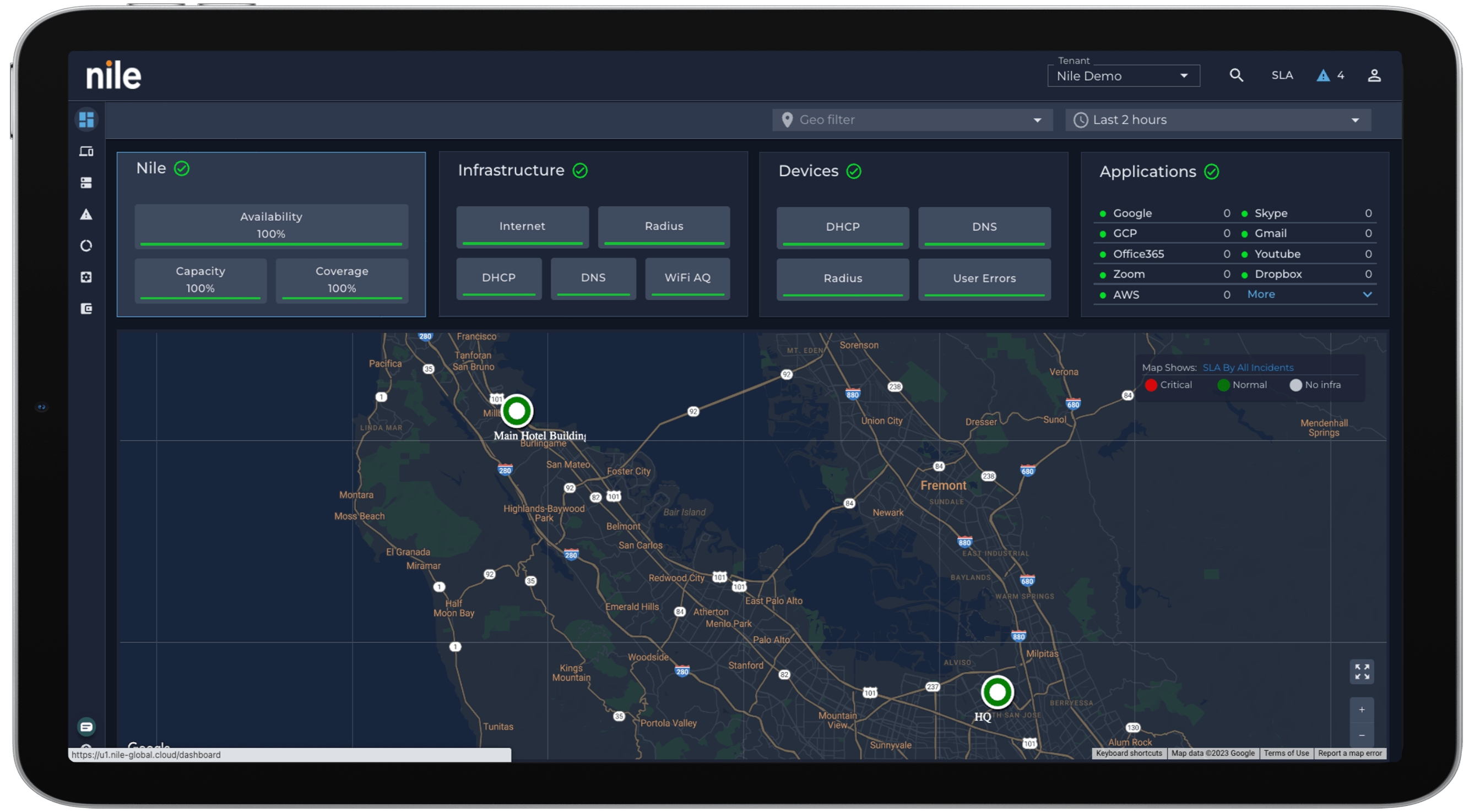 What Is Network Availability Nile - Modern Light Wallpaper - Desktop