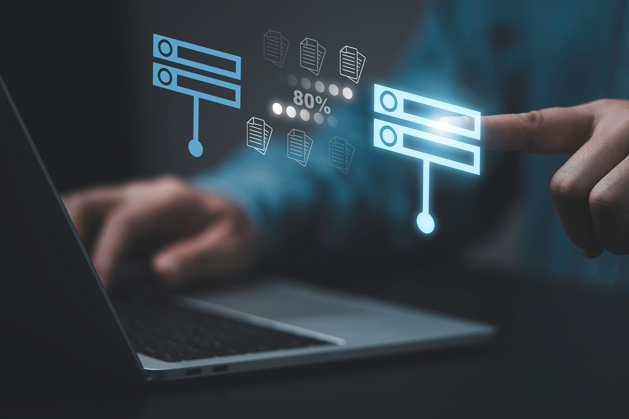 Data Migration Scan Optics - Mountain Design Collection - Ultra HD Quality